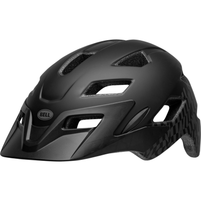 Bell Sidetrack Child Helmet one size matte black wavy checks Unisex Produktbild 1