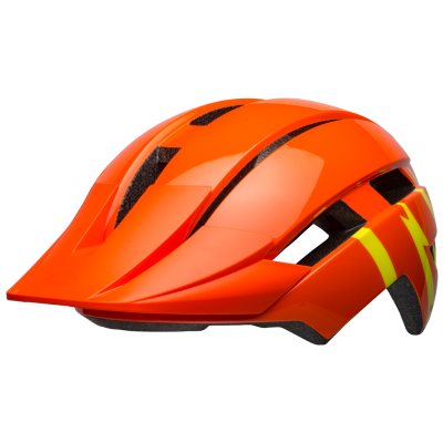 Bell Sidetrack II YC MIPS Helmet UY 50-57 gloss orange/yellow strike Unisex Produktbild 2