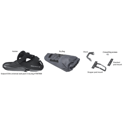 Blackburn Outpost Elite Seat Pack one size black Produktbild 2