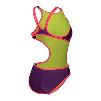 Arena W Arena One Biglogo One Piece D 38 plum/bright coral Damen Produktbild 2