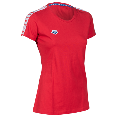Arena W T-Shirt Team XS red/white/red Damen Produktbild 1