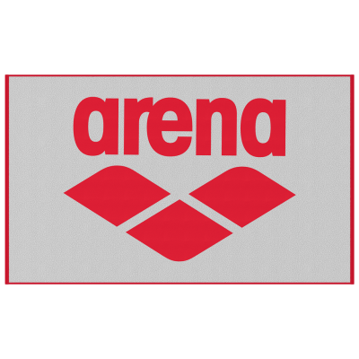 Arena Pool Soft Towel one size red/white Produktbild 1