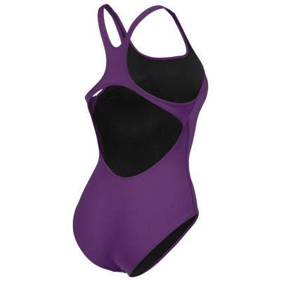 Arena W Team Swimsuit Swim Pro Solid D 34 plum/white Damen Produktbild 2