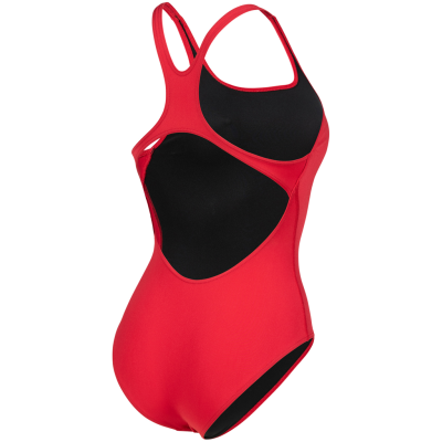 Arena W Team Swimsuit Swim Pro Solid D 32 red/white Damen Produktbild 2