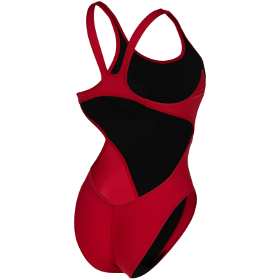 Arena W Team Swimsuit Swim Tech Solid D 32 red/white Damen Produktbild 2