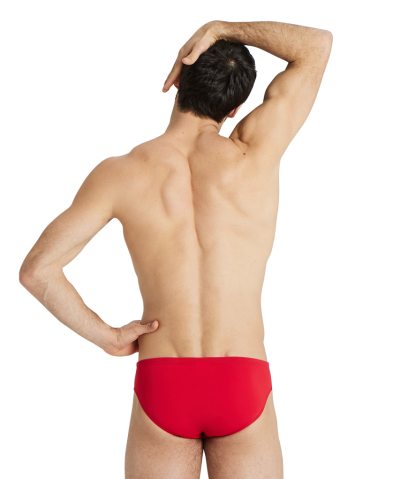 Arena M Team Swim Briefs Solid D 6 red/white Herren Produktbild 3