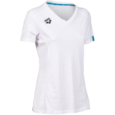 Arena W Team T-Shirt Panel XL white Damen Produktbild 1