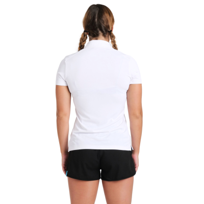 Arena W Team Poloshirt Solid S white Damen Produktbild 3