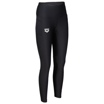Arena W Team Long Tight Panel L black Damen Produktbild 1