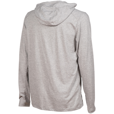 Arena Team Hooded Long Sleeve T-Shirt Panel XS medium grey heather Unisex Produktbild 1