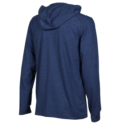 Arena Team Hooded Long Sleeve T-Shirt Panel S navy heather Unisex Produktbild 1