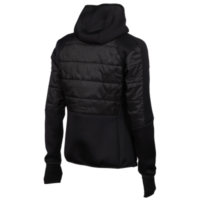 Arena Team Hooded F/Z Half-Quilted Jacket S black Unisex Produktbild 1