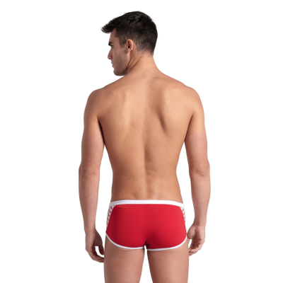 Arena M Arena Icons Swim Low Waist Short Solid D 7 red/white Herren Produktbild 3