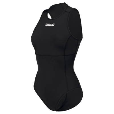 Arena W Team Swimsuit Waterpolo Solid D 38 black/white Damen Produktbild 1