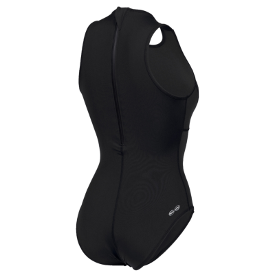 Arena W Team Swimsuit Waterpolo Solid D 40 black/white Damen Produktbild 2