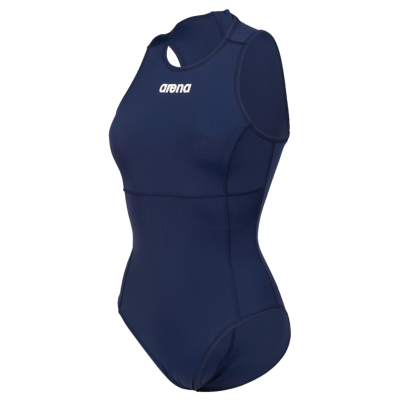 Arena W Team Swimsuit Waterpolo Solid D 46 navy/white Damen Produktbild 1