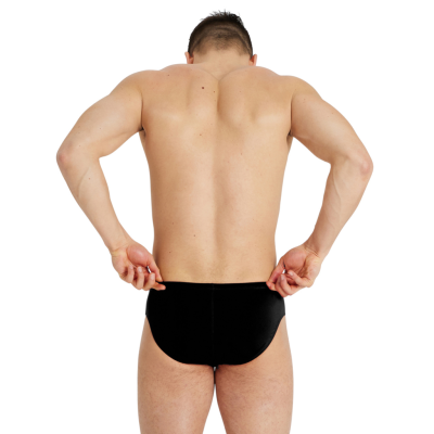 Arena M Team Swim Briefs Waterpolo Solid D 9 black/white Herren Produktbild 3