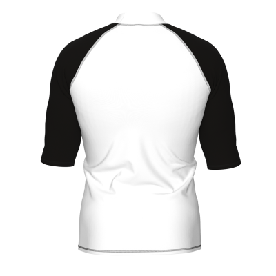 Arena M Arena Rash Vest S/S Graphic S white/black Herren Produktbild 3