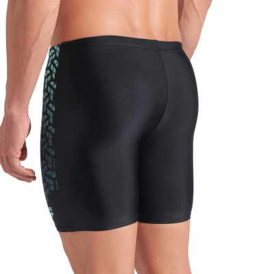 Arena M Arena Kikko V Swim Mid Jammer Graphic D 5 black/water Herren Produktbild 2