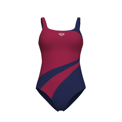Arena W Arena Swimsuit Liliana U Back C Cup D 46 navy/red onion Damen Produktbild 1