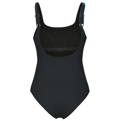 Arena W Arena Swimsuit Liliana U Back C Cup D 44 night grey/green blue Damen Produktbild 1