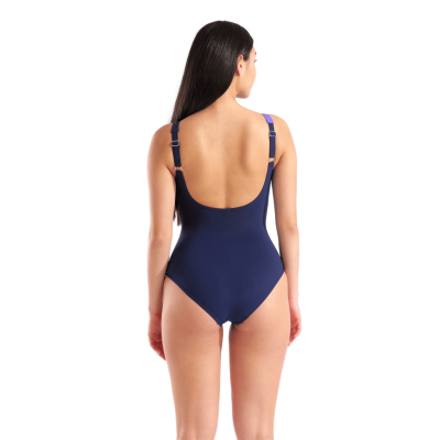 Arena W Arena Swimsuit Liliana U Back C Cup D 40 navy/violet Damen Produktbild 3