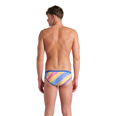 Arena M Arena Swim Briefs Printed D 4 royal/white multi Herren Produktbild 3