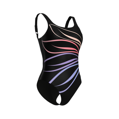 Arena W Arena Swimsuit Susanna U Back C Cup D 48 black multi/black Damen Produktbild 2