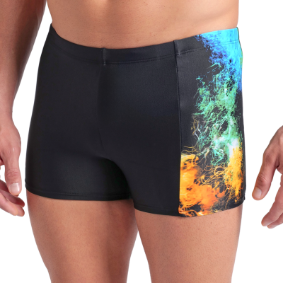 Arena M Arena Vibrant Swim Short D 7 black/black multi Herren Produktbild 1