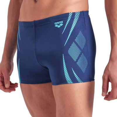 Arena M Arena Poseidonia Swim Short D 10 navy/water Herren Produktbild 1