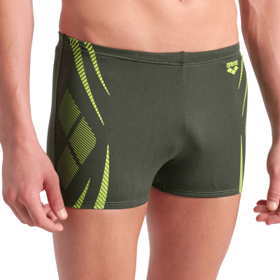 Arena M Arena Poseidonia Swim Short D 7 dark sage/artic lime Herren Produktbild 1