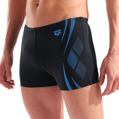 Arena M Arena Poseidonia Swim Short D 10 black/turquoise Herren Produktbild 1