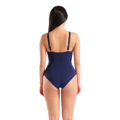 Arena W Arena Swimsuit Ludovica Soft Curve Back D 38 navy/navy multi Damen Produktbild 3