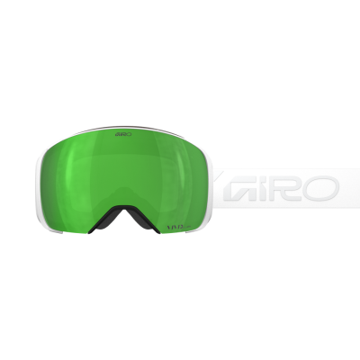 Giro Comp Vivid Goggle one size white wordmark vivid emerald S2 +S1 Unisex Produktbild 1