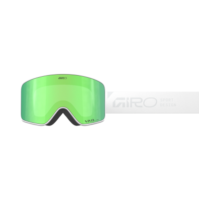 Giro Method II Vivid Goggle one size white stacked vivid emerald S2 +S1 Unisex Produktbild 1