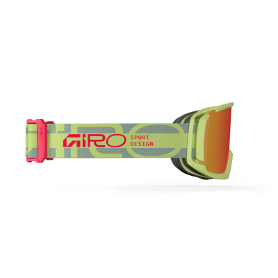 Giro Revolt Vivid Goggle one size glacier green burst vivid ember S2 Unisex Produktbild 3