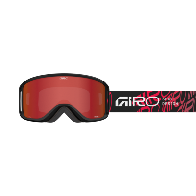 Giro Sagen Flash Goggle one size red/black endless amber scarlet S2 +S0 Herren Produktbild 1