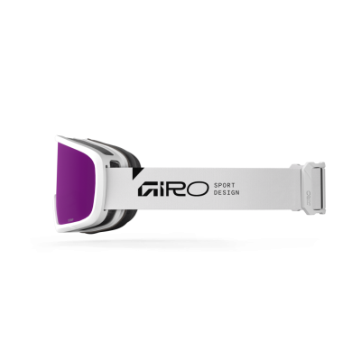 Giro Stomp Flash Goggle one size white wordmark amber pink S2 Unisex Produktbild 2