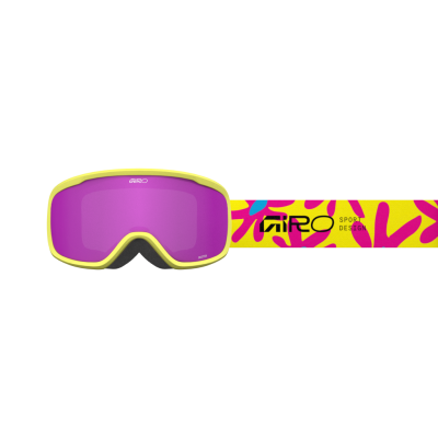 Giro Buster Flash Goggle one size yellow flowers amber pink S2 Unisex Produktbild 1