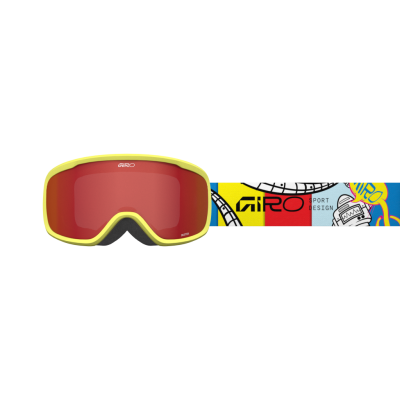 Giro Buster Flash Goggle one size yellow robot amber scarlet S2 Unisex Produktbild 1