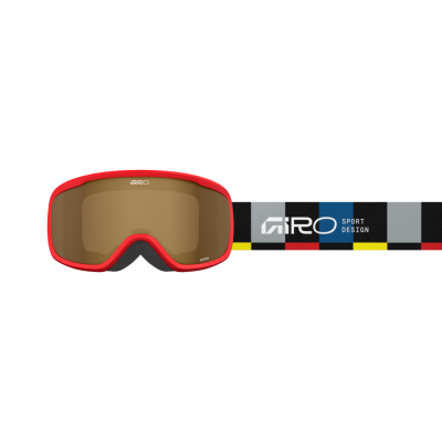 Giro Buster Basic Goggle one size black blocks amber rose S2 Unisex Produktbild 1