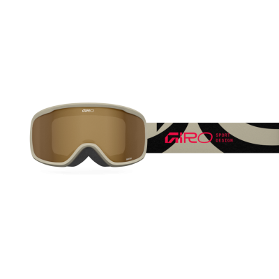Giro Buster Basic Goggle one size black flow amber rose S2 Unisex Produktbild 1