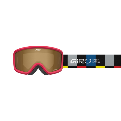 Giro Chico 2.0 Basic Goggle one size black blocks amber rose S2 Unisex Produktbild 1
