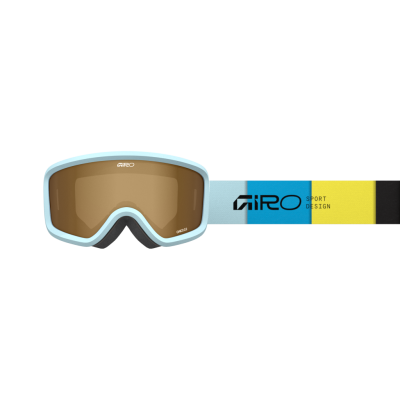 Giro Chico 2.0 Basic Goggle one size light blue blocks amber rose S2 Unisex Produktbild 1