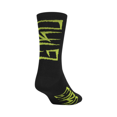 Giro Seasonal Merino Sock L black/lime breakdown Unisex Produktbild 1