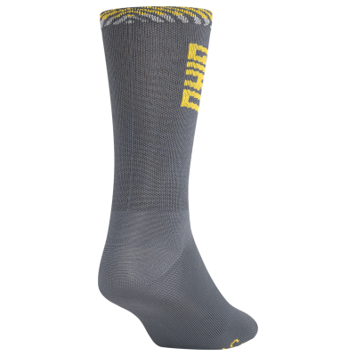 Giro Cycling Comp Racer High Rise Sock S dark shark/spectra yellow Unisex Produktbild 1