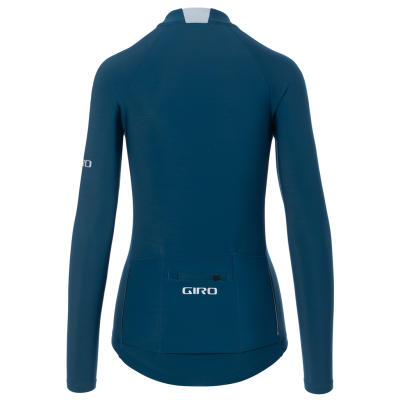 Giro W Chrono LS Thermal Jersey L harbor blue Damen Produktbild 3