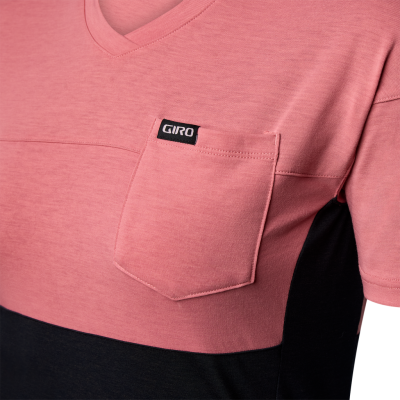 Giro W Ride Jersey XL dusty rose/black Damen Produktbild 1