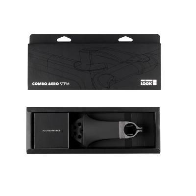 Look LOOK COMBO AERO STEM -7&deg; Blade 2 120mm black Produktbild 1