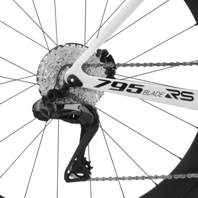 Look Bike 795 Blade RS Ult Di2 57cm / XL proteam white glossy Produktbild 2